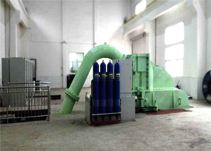 1 Mw Pelton Wheel Micro Hydro Generator Adjustable Nozzle For Hydropower Plants