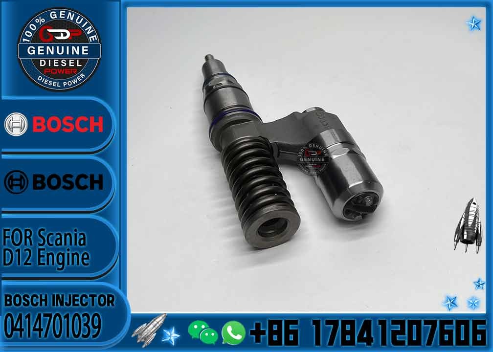 Fuel injector 0414701038 0414701039 0414701063 for SCANIA Injector R500 1548472 1766553 1539350