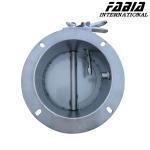 Stainless Steel Industrial Butterfly Valve Manual Air Valve For Large Diameter