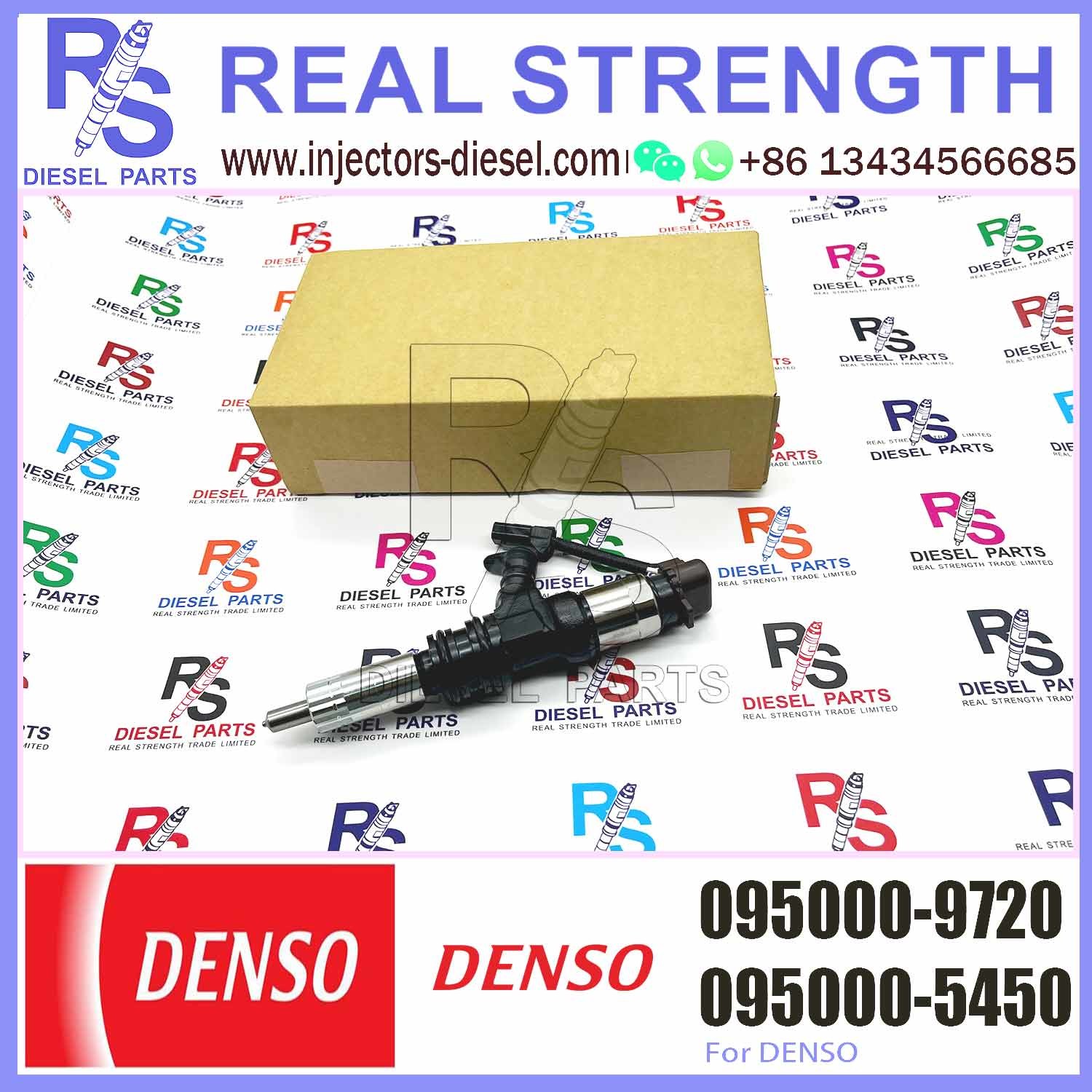 Diesel engine common rail injector 095000-9720 fuel injector 095000-9720 for diesel fuel