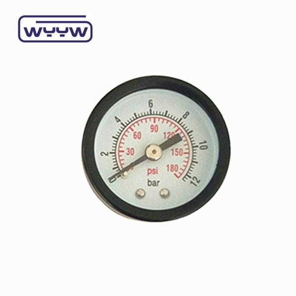 Buy cheap common Y-40Z0-10BAR PSI 40mm 1.5" axial black steel portable pressure gauge from wholesalers