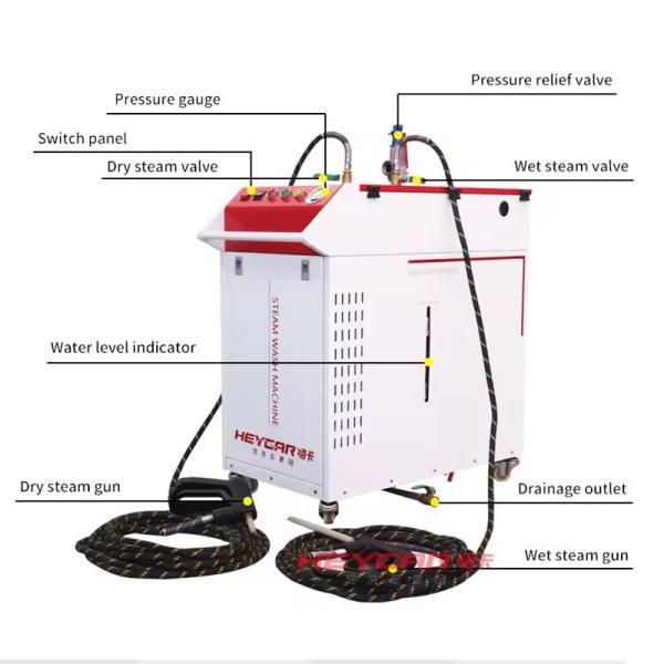 Buy cheap 72*54*82cm Electricity Power High Pressure 170 Degree Steam Hot Water Washer for Pressure Cleaning from wholesalers
