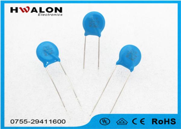 Buy cheap 10D471K Blue MOV Metal Oxide Varistor , Zinc Oxide Varistor For Surge Protection from wholesalers