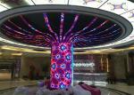 Wide Viewing Angle Flexible LED Displays Screen 4mm Pixel Pitch ODM OEM
