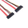 Buy cheap Special Price premium SATA Cable 22P Male to Female Power Cable for HDD from wholesalers