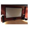 Buy cheap On Sale Curved Fixed Frame 16:9 Projection Screen 150 Inch For 3D Home Cinema Theater from wholesalers