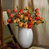 Buy cheap Retro charred rose artificial flower home decoration, wedding decoration from wholesalers