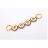 Buy cheap Hand Welded buckle Chain of Hardware,Ladies sandals chain copper /iron gun/nickel/gold from wholesalers