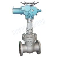 Buy cheap PN 0.25 - 6.4 Mpa Electric/ Manual Flanged Gate Valve / Sluice Valve for Hydro product