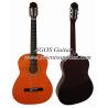 Buy cheap 39inch Basswood classical guitar Black ABS binding CG3910A from wholesalers
