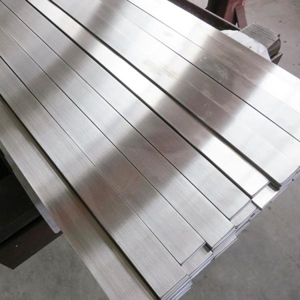 Buy cheap 304 316 316L Stainless Steel Flat Bar Hot Rolled Length Customized from wholesalers