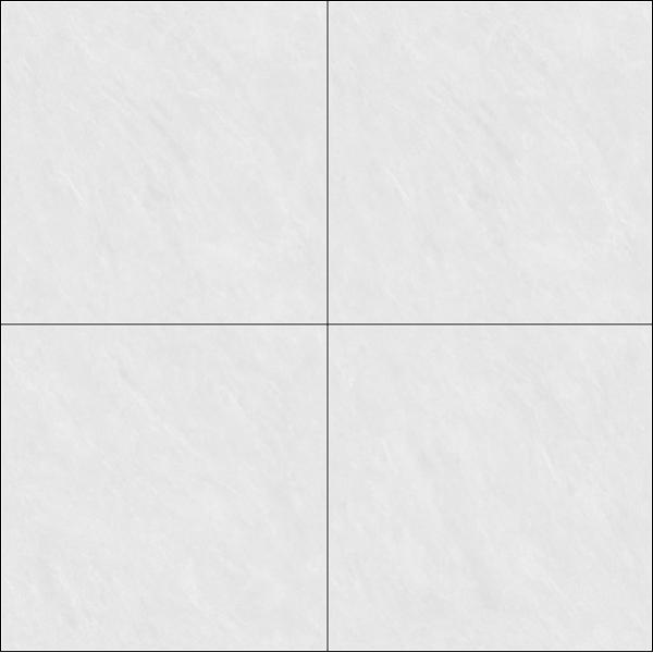 Gray 800x800mm Polished Glazed Porcelain Tiles for Indoor Floors