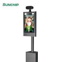 Buy cheap Non Contact Face Recognition Infrared Thermometer 800*1280 Aluminium Frame product