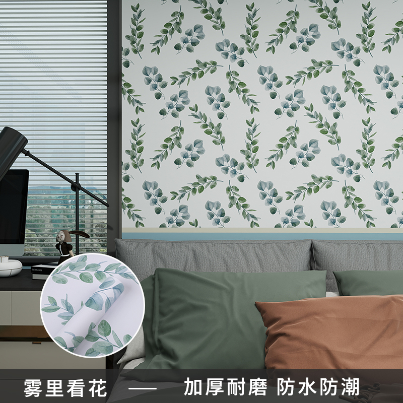 61cm/122cm Width Waterproof Peel Stick Vinyl 3D Wall Paper Roll Natural Flower Mural Wallpaper Sticker for Home Decoration