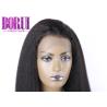 Buy cheap Yaki Straight Full Lace Human Hair Wig Pre Plucked Hairline Glueless Brazilian Hair Wig from wholesalers