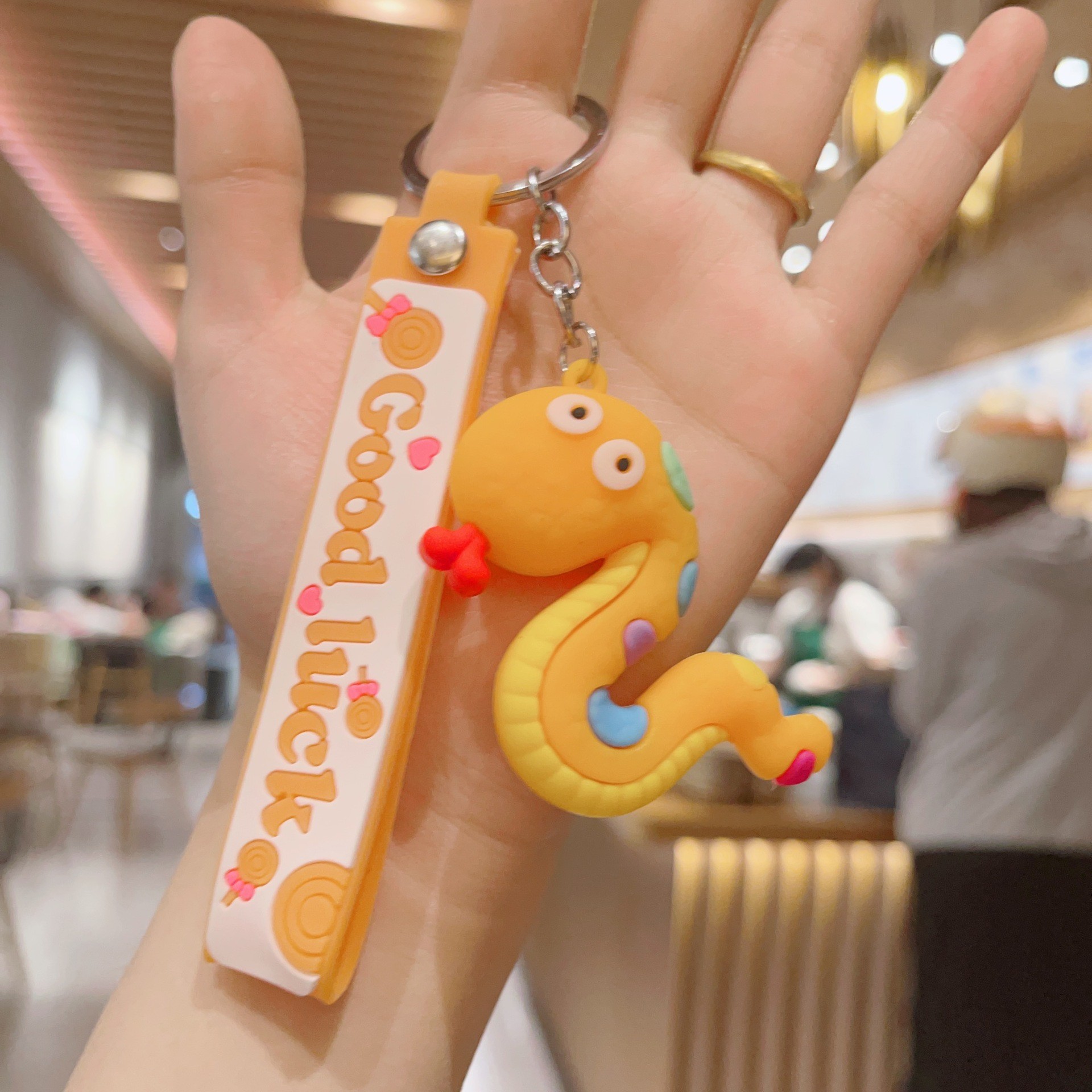 Adorable Cartoon Silicone Keychain Cute Kawaii Anime Cool Keychains For Backpacks Space Keychain Christmas Birthday Gift