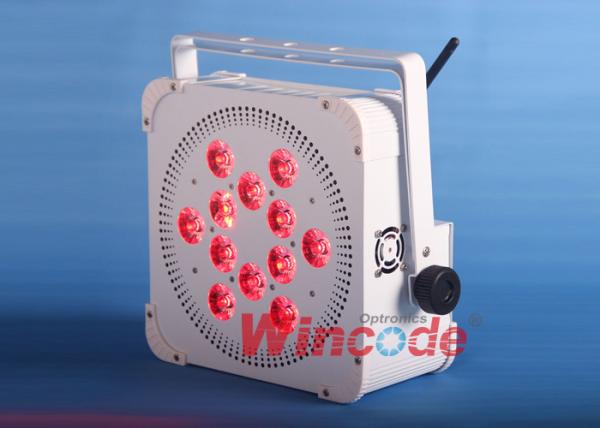 Buy cheap Small Battery Powered Led Lights 12×10W 4 In 1 , Led Mini Party Light AC110V - 250V from wholesalers