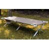 Buy cheap Outdoor Aluminum Tube 1200D Oxford Folding Camp Bed Khaki Color 190x74x40CM from wholesalers
