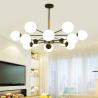 Buy cheap Modern wooden chandelier with white glass bubbles replica chandelier(WH-MI-248) from wholesalers