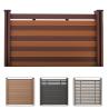 Buy cheap Garden WPC Fence Panels Fireproof Wood Polymer Composite Boards from wholesalers