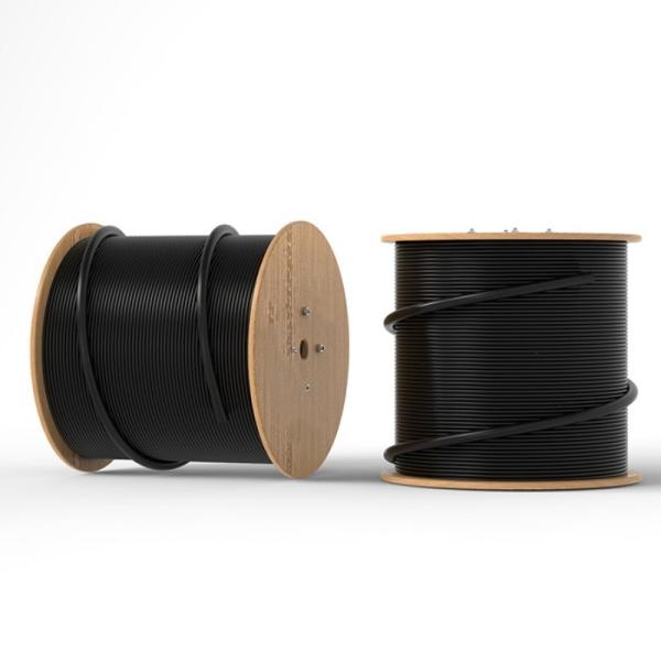 Bow Type Tight Buffer Structure Outdoor Aerial Armored GYXTW 12 Cores Fiber