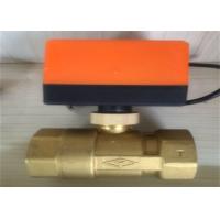 Buy cheap Two Way Ball Brass Water Valve For Saturated Vapor Lightweight Rustproof product