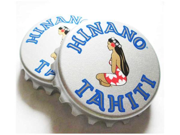 Buy cheap Custom Beer Promotion Gift Plastic Bottle Cap Shape Fridge Magnet Beer Bottle Opener with Printed Logo, Different Colors from wholesalers