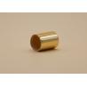 Buy cheap Shiny Gold Cosmetic Bottle Cap 16.3mm Customized Logo For Perfume Pump from wholesalers