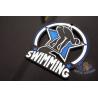 Buy cheap Soft Enamel Custom Zinc Alloy Metal Swimming Glow In The Dark Medals For Races from wholesalers