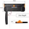 Buy cheap ABS DIY Paper Trimmer for School Home Office ABS Material 12 Sheets Cutting Thickness from wholesalers