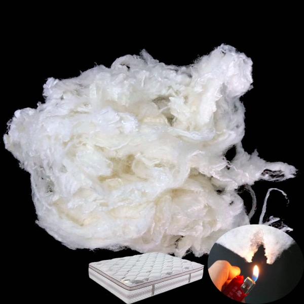 Buy cheap 5D×64mm Viscose Staple Fiber Super A Grade For Flame Retardant Mattress from wholesalers
