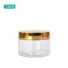 Buy cheap 250ml Round Plastic Canisters Leakproof SGS PET Cosmetic Cream Jar With Gasket from wholesalers