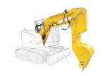 CAT HITACHI KOMATSU SANY 50 Ton Excavator Short Arm