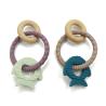 Buy cheap Pure Silicone FSC Certified Wooden Teething Ring For 12 Months Infant from wholesalers