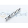 Buy cheap 3 Flutes Solid Carbide End Mill for Aluminum CNC Milling Cutter from wholesalers