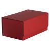 Buy cheap PU Leather Deck Card Box 35pt Sports Card Holder Box Super Large 2 Rows from wholesalers