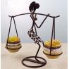 Buy cheap Creative African Girls Flowerpot Holder for Home Decoration from wholesalers