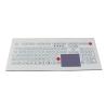 Buy cheap 108 key IP65 top panel mounting industrial membrane waterproof keyboard with touchpad from wholesalers