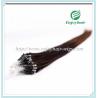 Buy cheap Micro ring loop hair extensions 16"-26"L brazilian remy hair T2/8# color hair from wholesalers