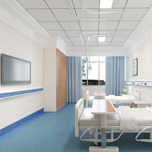 Buy cheap Pharmaceutical Cleanroom PVC Flooring Hospital Homogeneous Vinyl Flooring OEM ODM from wholesalers