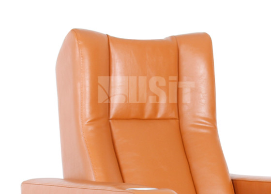 Removable Tray modern style recliner chair , modern leather recliner chair