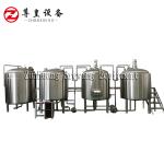 SS304 / 316 / Copper Nano Brewing Systems 1000l Volume PU Foam Insulation