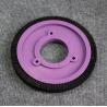 Buy cheap Customized Stenter Machine Parts Brush Wheel Purple Plastic Body Mixed Bristle Pig Hair 8 Holes from wholesalers
