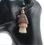 Buy cheap Tassel Earrings for ladies hot sell alloy tassel earrings from wholesalers