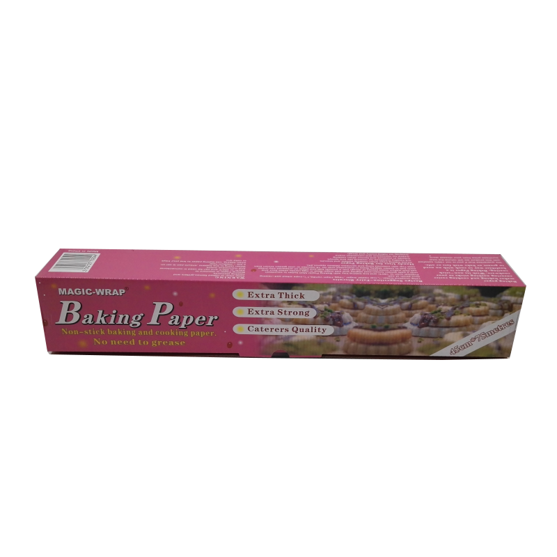 Custom Logo White Cardboard Paper Food Packaging For Preservative Film
