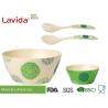 Buy cheap Food Safe Material Disposable Bamboo Salad Bowl Plant Fiber Serving Eco Friendly from wholesalers