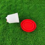 Red 2L Plastic Automatic Hen Water Feeders / Poultry Drinker Easy Installation
