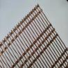 Buy cheap Brass Color Steel Wire Decorative Wire Mesh Screen Pvc Coated from wholesalers