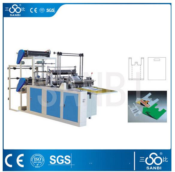 Buy cheap Double Lines Plastic Bag Making Machine 100pc/min For Convenient Bag from wholesalers