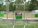 AS4687-2007 Swimming Pool Protection Fence / Removable Mesh Pool Safety Fence